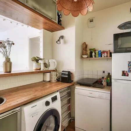 Cosy For 4 With Terrace Apartman Párizs